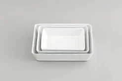 Ustensiles De Service Et De Cuisine|Accessoires<Flamant JILLE, plat pour le four, céramique, , 30cm Blanc
