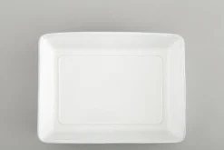 Ustensiles De Service Et De Cuisine|Accessoires<Flamant JILLE, plat pour le four, céramique, , 35cm Blanc