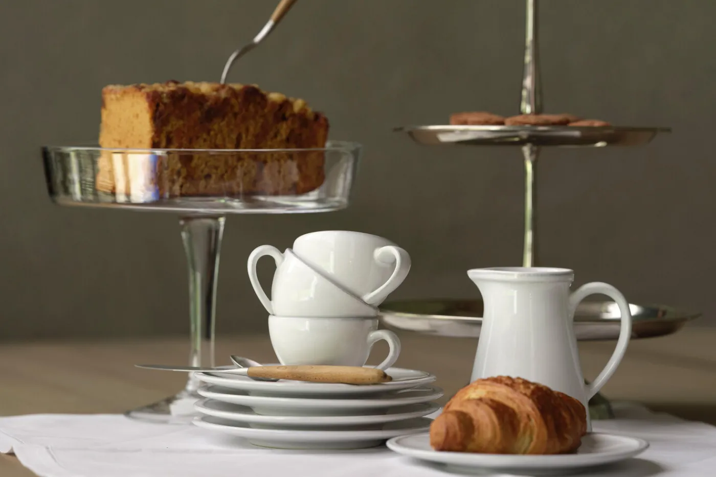 Assiettes, Plats Et Bols|Assiettes,Plats Et Bols<Flamant JILLE, tasse et soucoupe, céramique, , L, 200ml Blanc