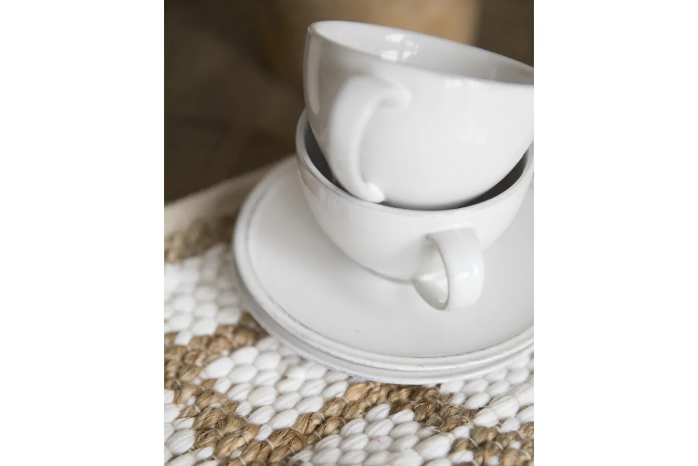 Assiettes, Plats Et Bols|Assiettes,Plats Et Bols<Flamant JILLE, tasse et soucoupe, céramique, , L, 200ml Blanc