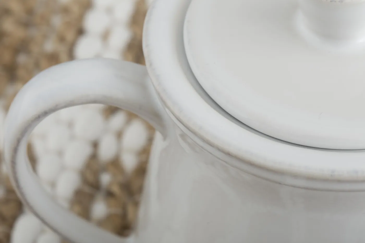 Assiettes, Plats Et Bols|Assiettes,Plats Et Bols<Flamant JILLE, théière, céramique, , 1,5l Blanc