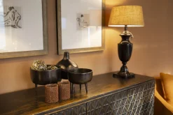 Pots Et Vases|Décoration<Flamant JIVEN, vase, métal, Noir