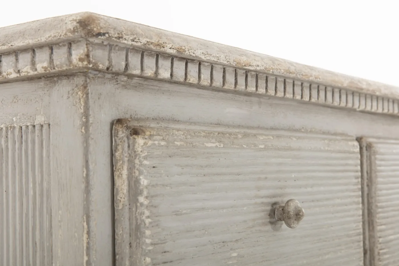 Commodes|Armoires<Flamant JOHNNY, commode, 4 tiroirs, gris antique