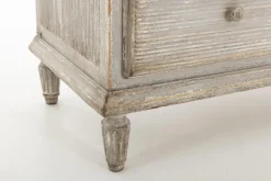Commodes|Armoires<Flamant JOHNNY, commode, 4 tiroirs, gris antique