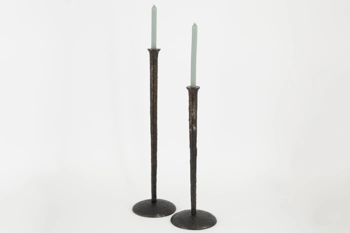 Chandeliers|Chandeliers<Flamant JONSTON, bougeoir, métal, L Brun