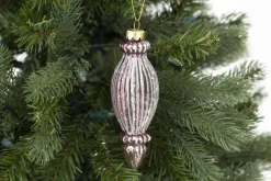 Boules De Noël|Boules De Noël<Flamant JUDE, pendentif Noël, modèle 1 Rose