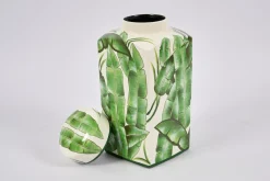 Pots Et Vases|Décoration<Flamant JUDOR, potiche, /blanc Vert