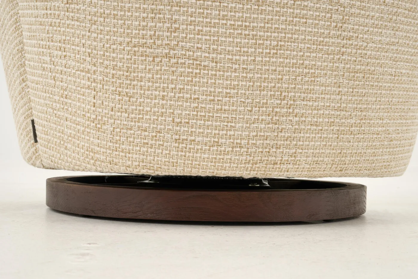 Fauteuils|Sièges<Flamant JULIE, fauteuil, tissu, rotatif Blanccassé