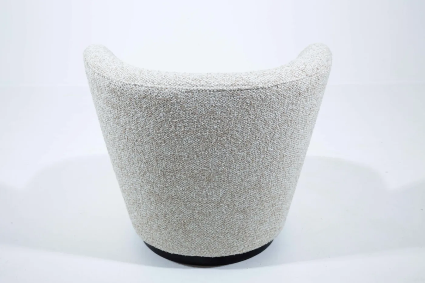 Fauteuils|Sièges<Flamant JULIE, fauteuil, tweed beige, rotatif Blanccassé
