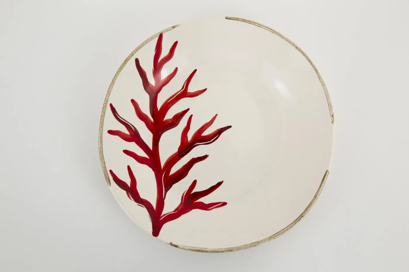 Assiettes, Plats Et Bols|Assiettes,Plats Et Bols<Flamant KAO, assiette, corail, 23cm Mixte