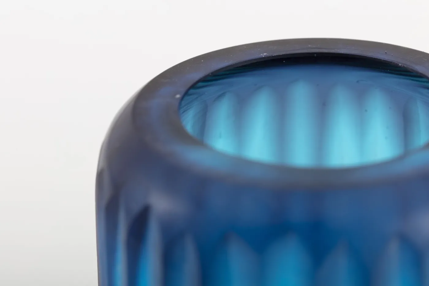Porte Bougie, Chauffe-Plats Et Photophores|Porte Bougie, Chauffe-Plats Et Photophores<Flamant KAROLA, photophore, verre Bleu