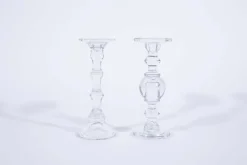 Chandeliers|Chandeliers<Flamant KASSIA, bougeoir, verre, modèle 1 Transparent