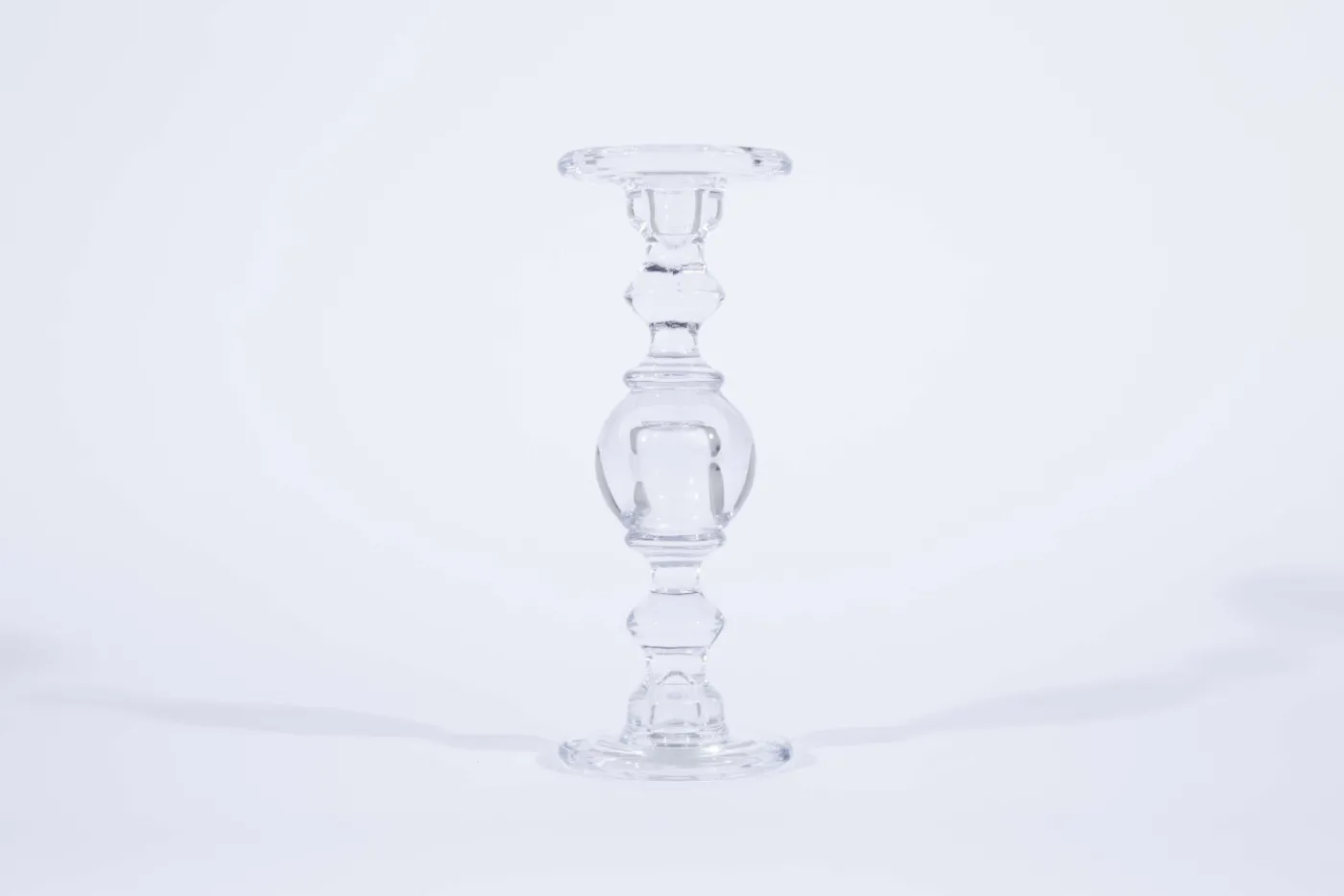 Chandeliers|Chandeliers<Flamant KASSIA, bougeoir, verre, modèle 2 Transparent