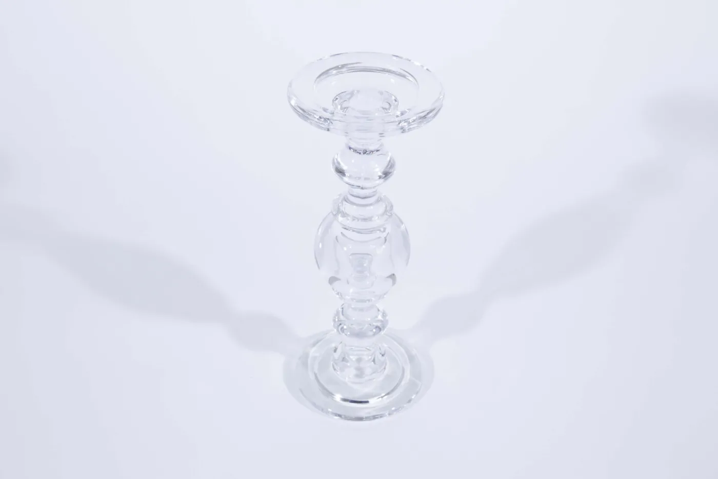 Chandeliers|Chandeliers<Flamant KASSIA, bougeoir, verre, modèle 2 Transparent