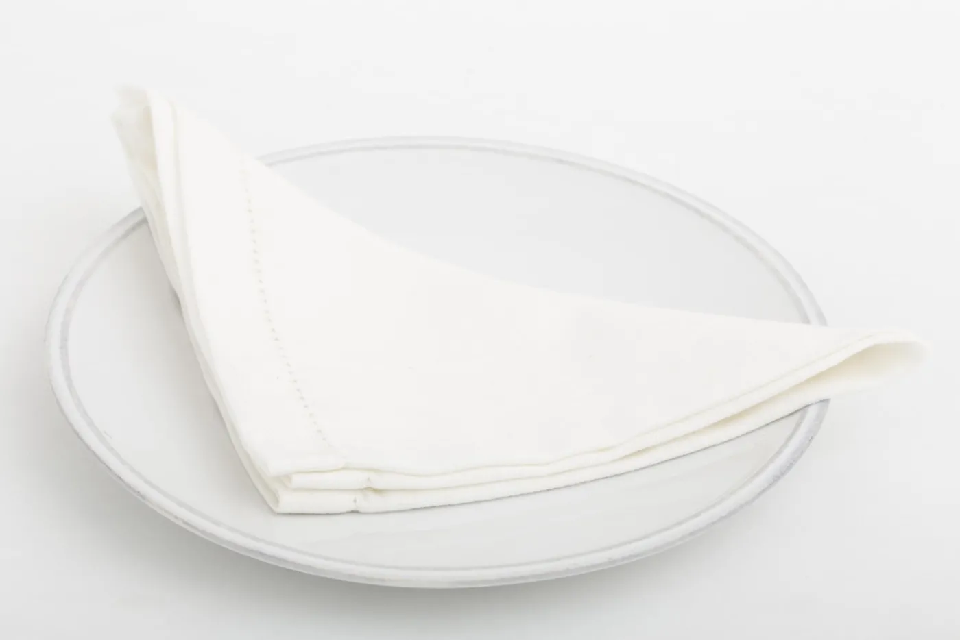 Serviettes|Textile<Flamant KATIE, serviette, Blanc