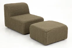Banquettes|Fauteuils<Flamant KAYLANI, pouf de jardin Brun