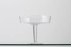 Plats|Plats<Flamant KIRA, coupe, sur pied, verre, S Transparent