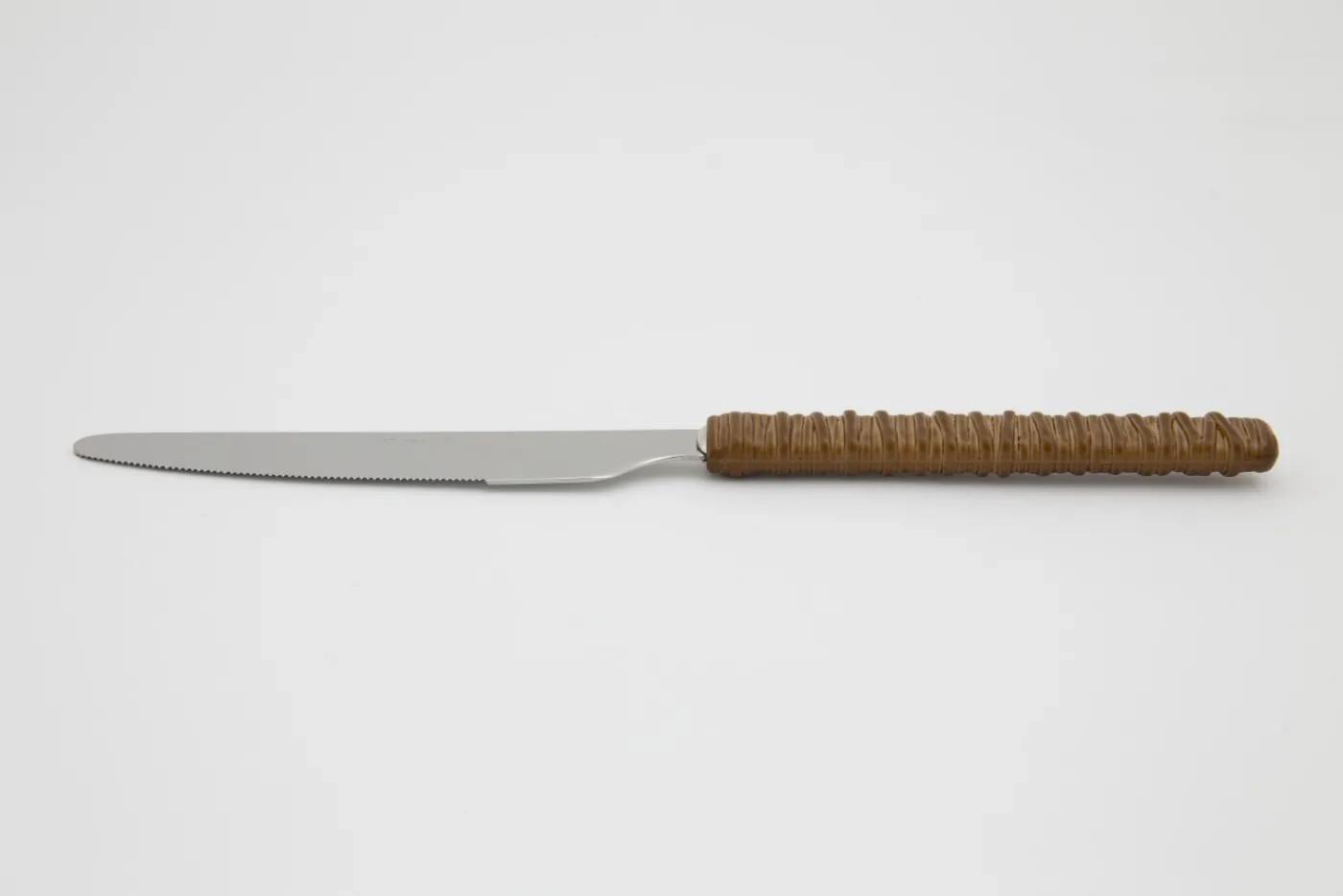 Couverts|Couverts<Flamant KORBA, couteau de table Brun