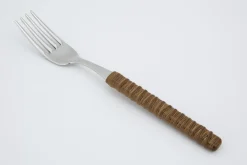 Couverts|Couverts<Flamant KORBA, fourchette de table Brun