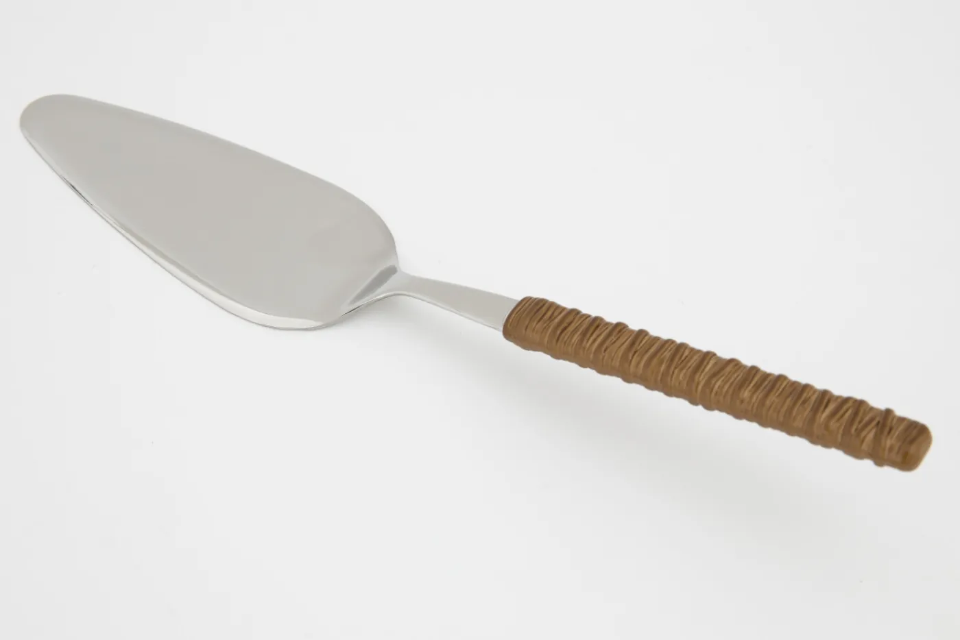 Couverts|Couverts<Flamant KORBA, serveur de gâteau Brun