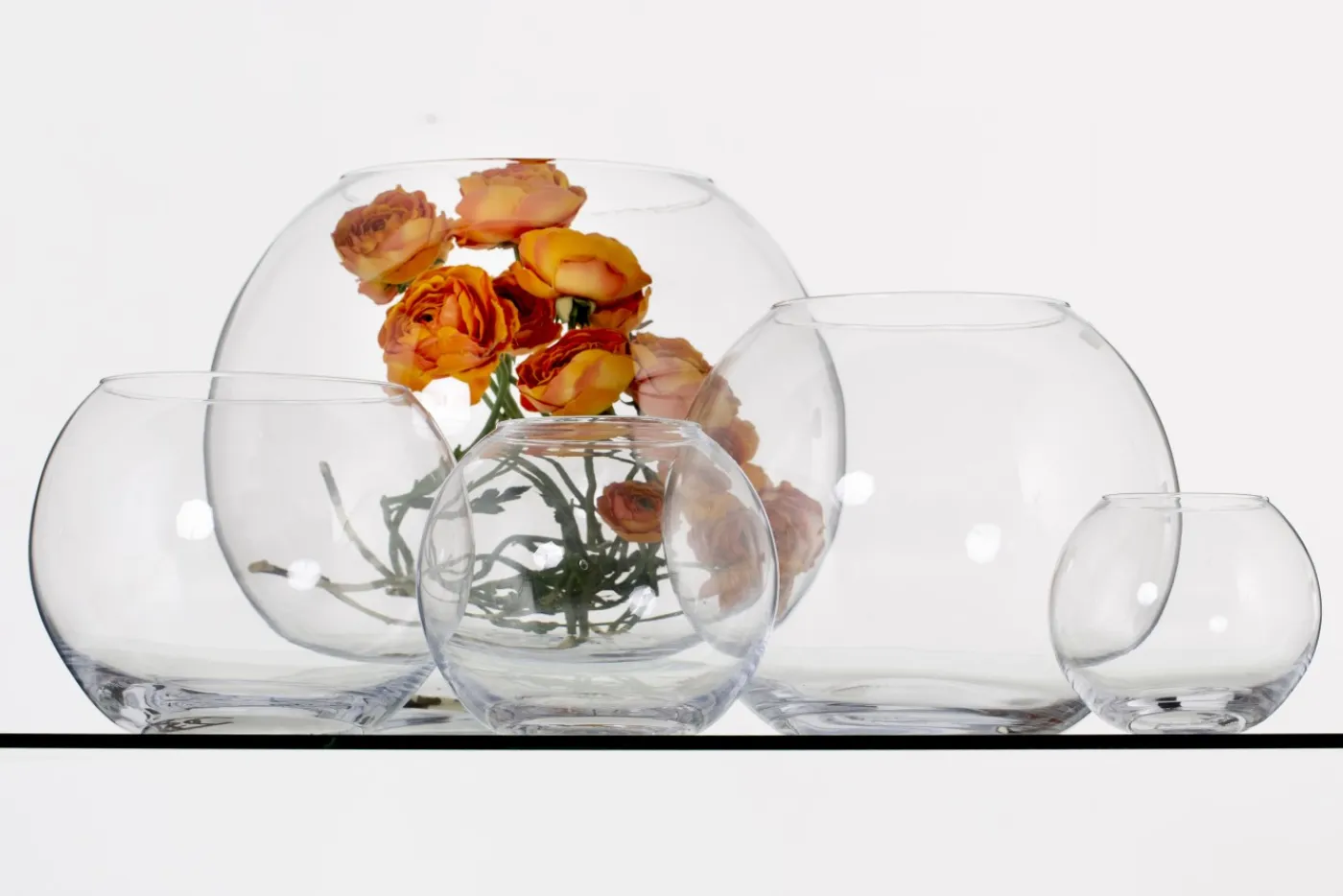 Pots Et Vases|Décoration<Flamant KULA, vase, verre, 17cm Transparent