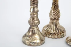 Chandeliers|Chandeliers<Flamant KUMMEN, bougeoir, verre mercuré Or