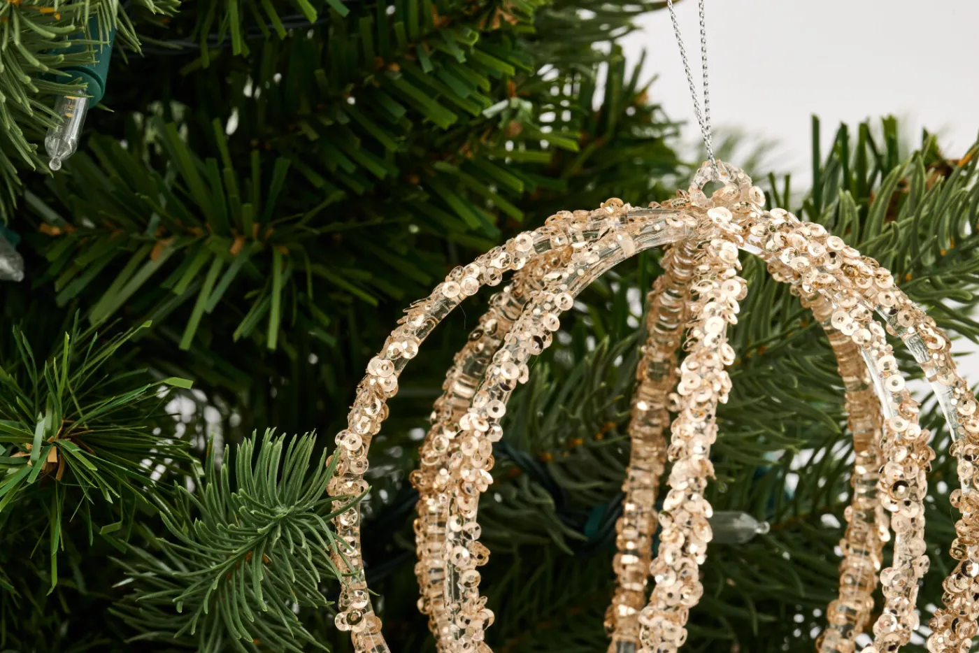 Boules De Noël|Boules De Noël<Flamant KUNAS, boule de Noël Or