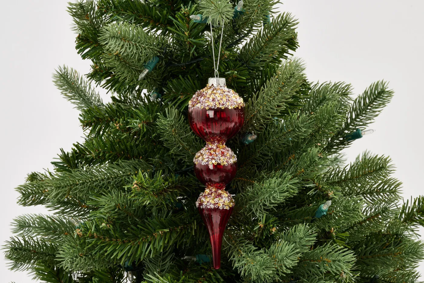 Boules De Noël|Boules De Noël<Flamant LALI, pendentif Noël Rouge