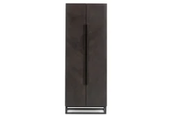 Placards|Armoires<Flamant LANA, armoire, brown foncé, 2 portes Brun