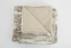 Plaids Et Couvre-Lits|Plaids Et Couvre-Lits<Flamant LARKIN, plaid, fausse fourrure Mixte