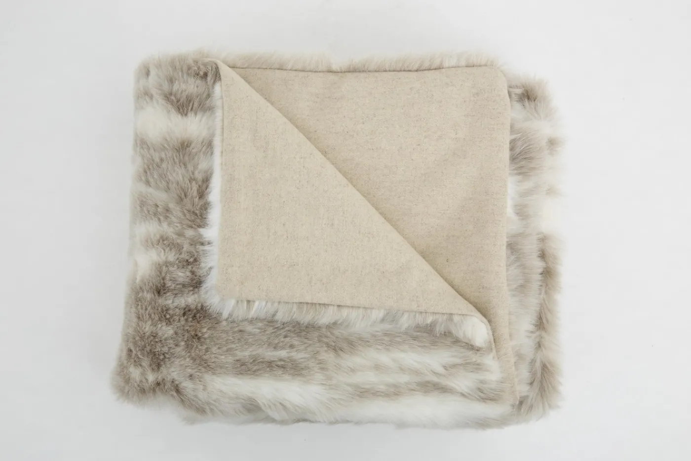 Plaids Et Couvre-Lits|Plaids Et Couvre-Lits<Flamant LARKIN, plaid, fausse fourrure Mixte