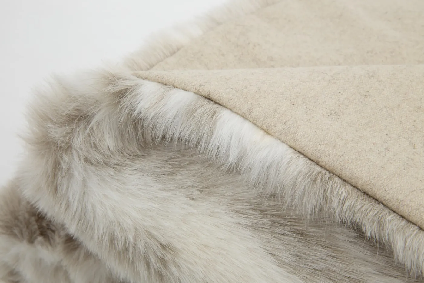 Plaids Et Couvre-Lits|Plaids Et Couvre-Lits<Flamant LARKIN, plaid, fausse fourrure Mixte