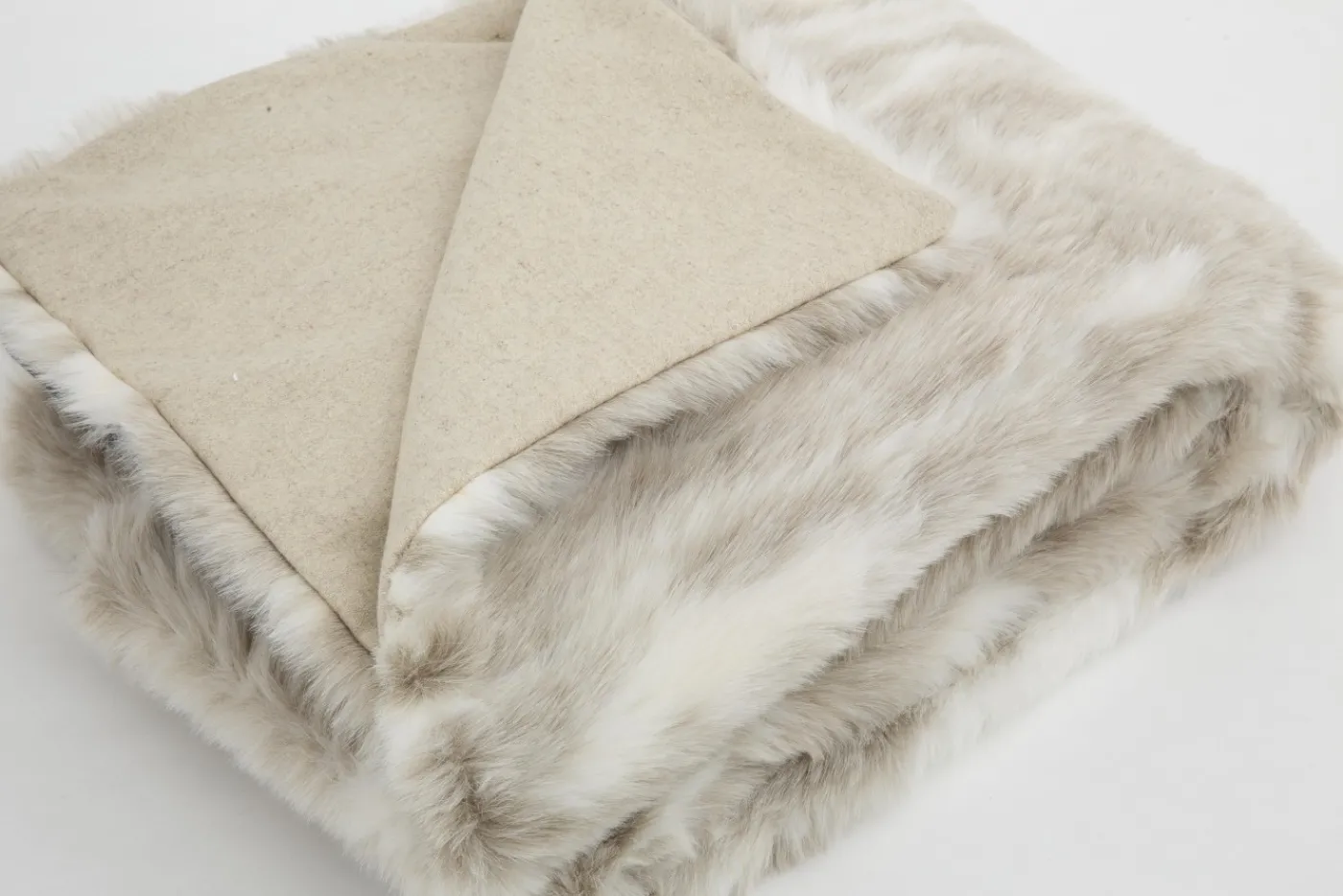 Plaids Et Couvre-Lits|Plaids Et Couvre-Lits<Flamant LARKIN, plaid, fausse fourrure Mixte