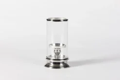 Porte Bougie, Chauffe-Plats Et Photophores|Porte Bougie, Chauffe-Plats Et Photophores<Flamant LATISSE, photophore, argenté Transparent
