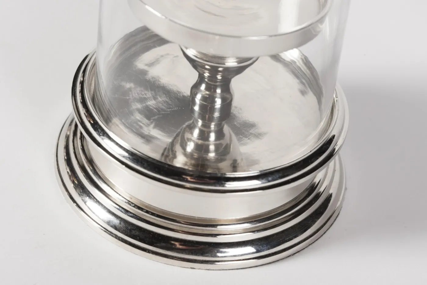 Porte Bougie, Chauffe-Plats Et Photophores|Porte Bougie, Chauffe-Plats Et Photophores<Flamant LATISSE, photophore, argenté Transparent