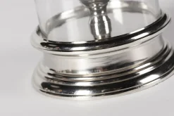 Porte Bougie, Chauffe-Plats Et Photophores|Porte Bougie, Chauffe-Plats Et Photophores<Flamant LATISSE, photophore, argenté Transparent