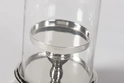 Porte Bougie, Chauffe-Plats Et Photophores|Porte Bougie, Chauffe-Plats Et Photophores<Flamant LATISSE, photophore, argenté Transparent
