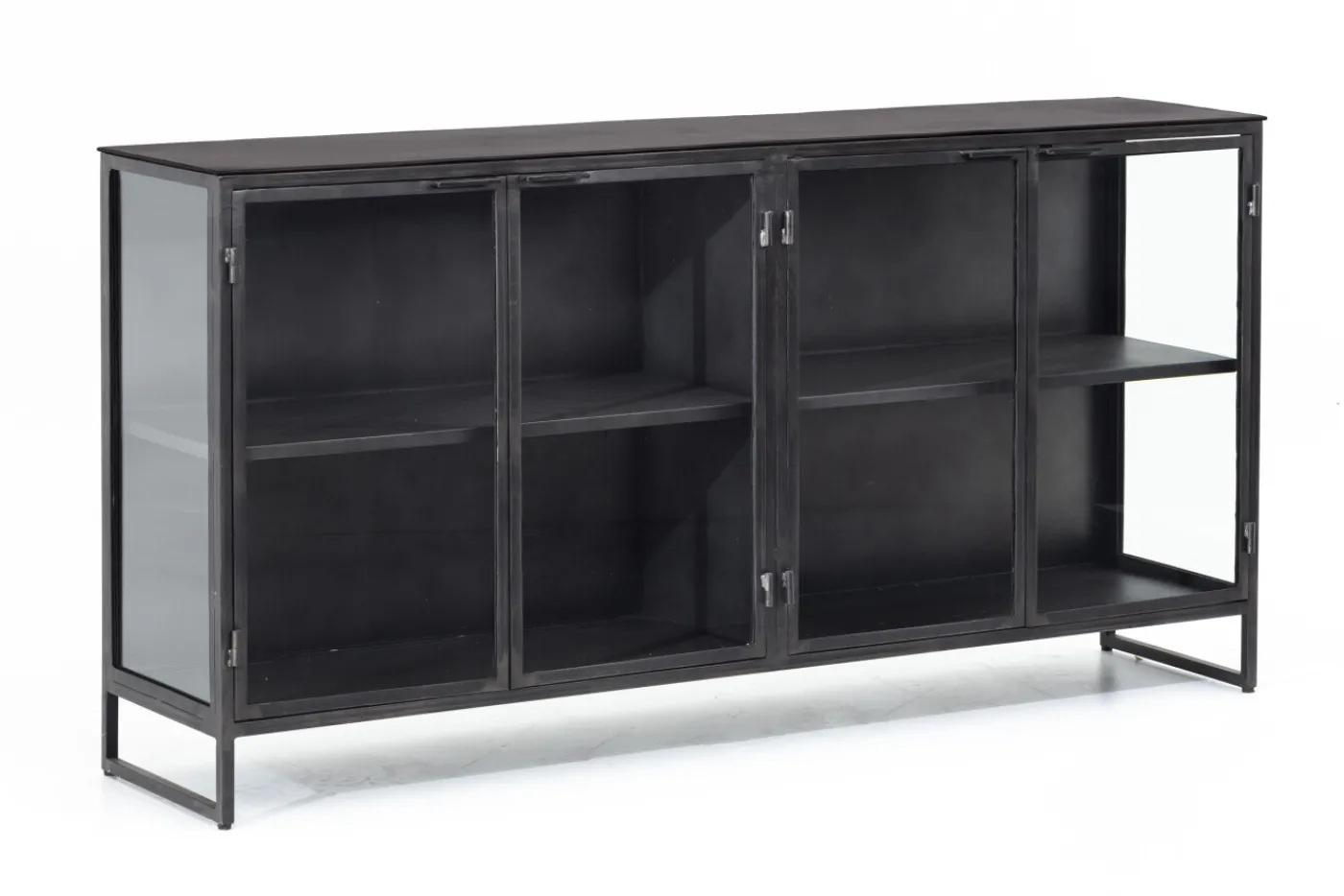 Armoires|Armoires<Flamant LAURANCE, buffet, , métal, 4 portes Noir