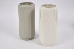 Pots Et Vases|Décoration<Flamant LAURENA, vase, céramique, latte, L Blanccassé