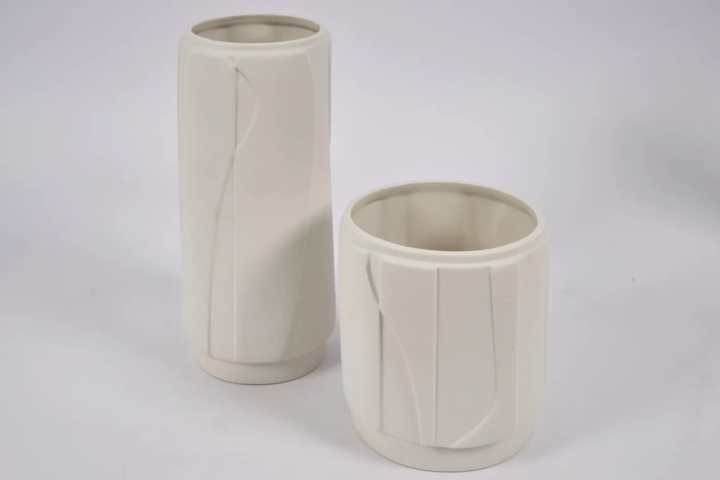 Pots Et Vases|Décoration<Flamant LAURENA, vase, céramique, latte, L Blanccassé