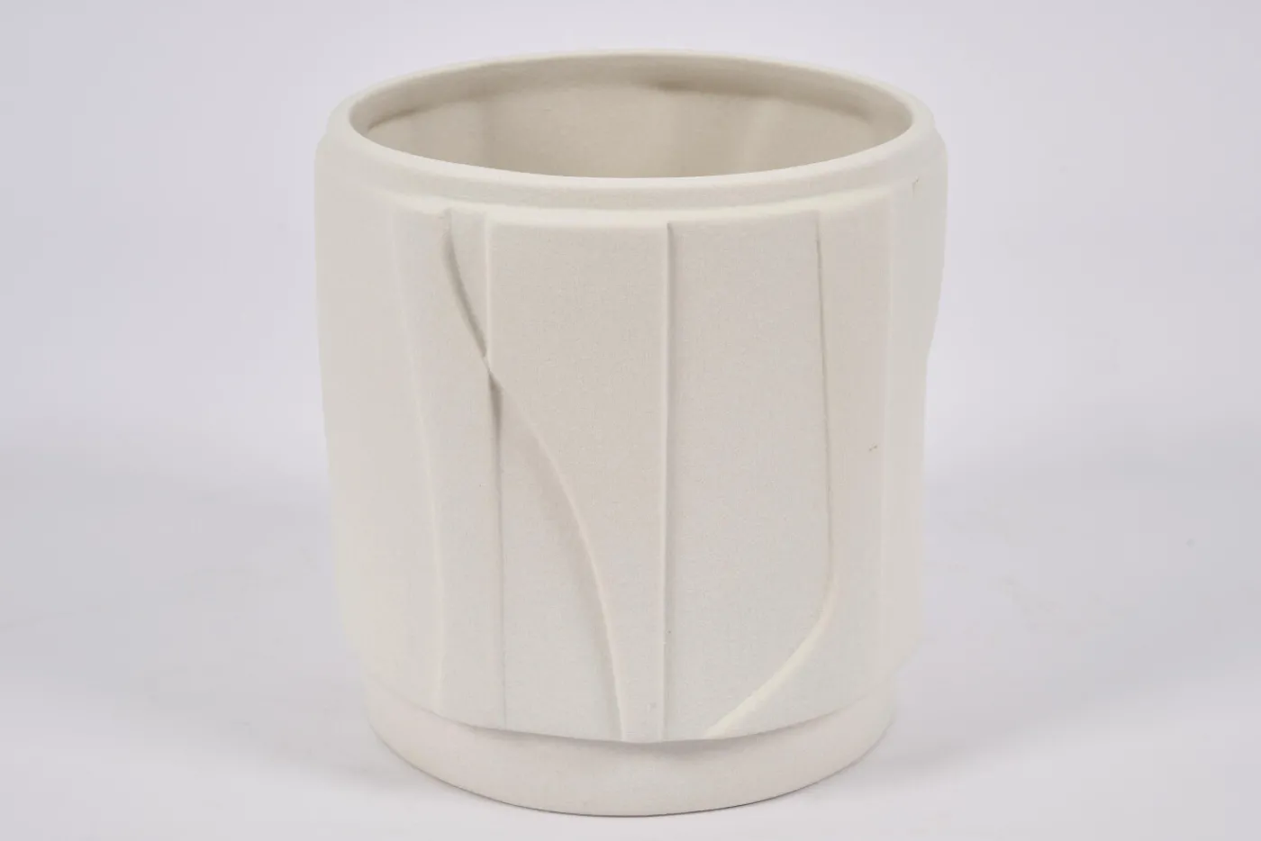 Pots Et Vases|Décoration<Flamant LAURENA, vase, céramique, latte, S Blanccassé