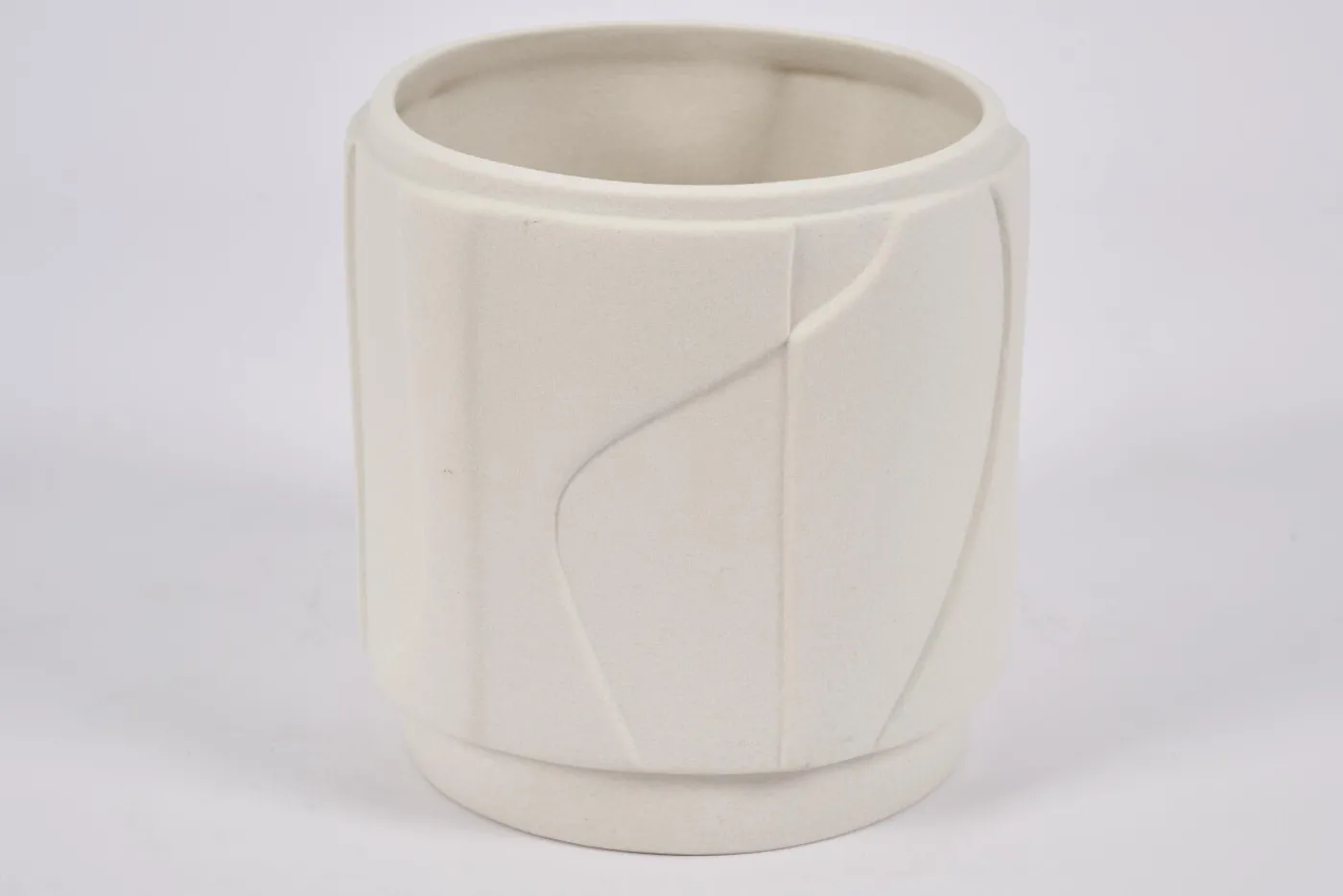 Pots Et Vases|Décoration<Flamant LAURENA, vase, céramique, latte, S Blanccassé