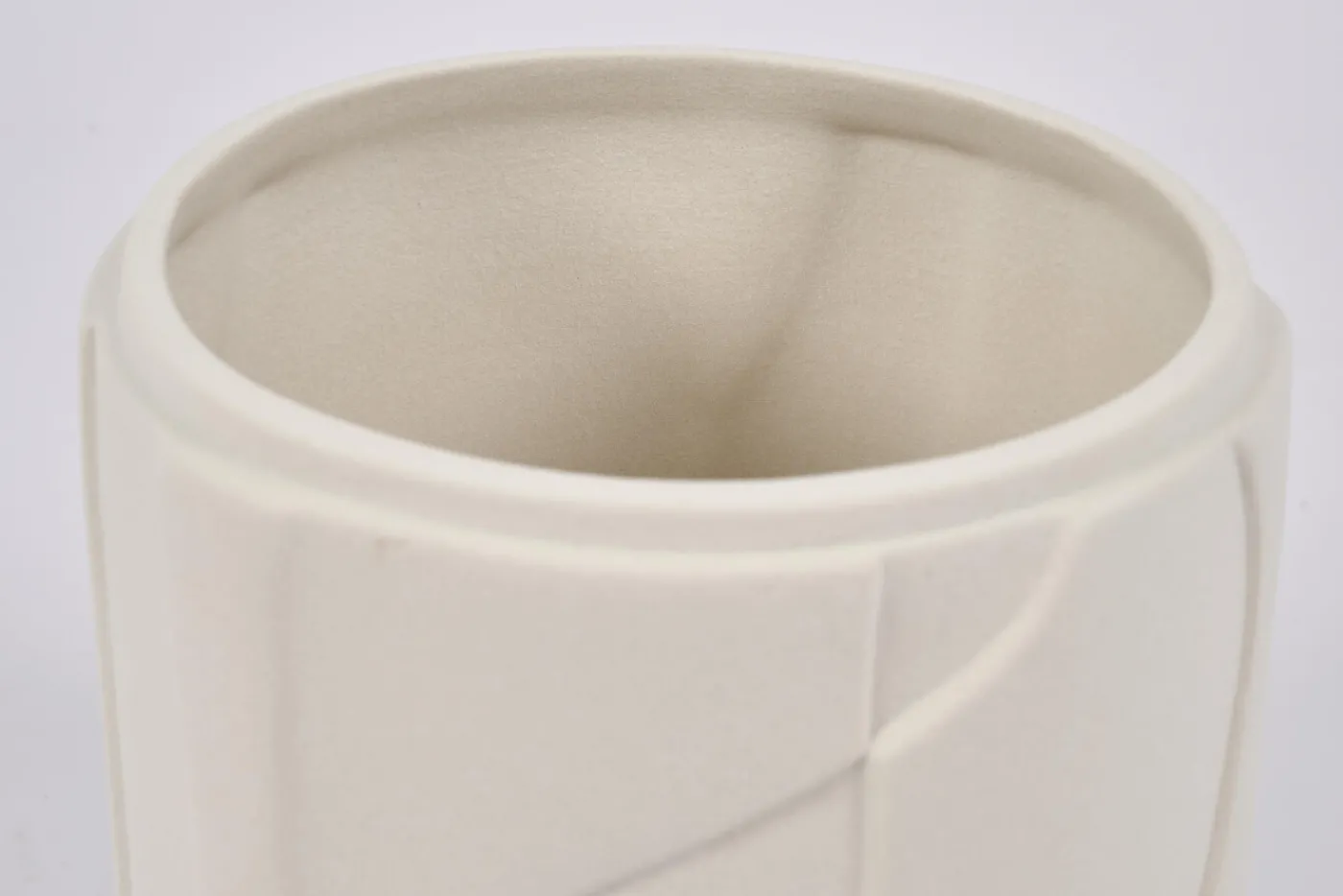 Pots Et Vases|Décoration<Flamant LAURENA, vase, céramique, latte, S Blanccassé