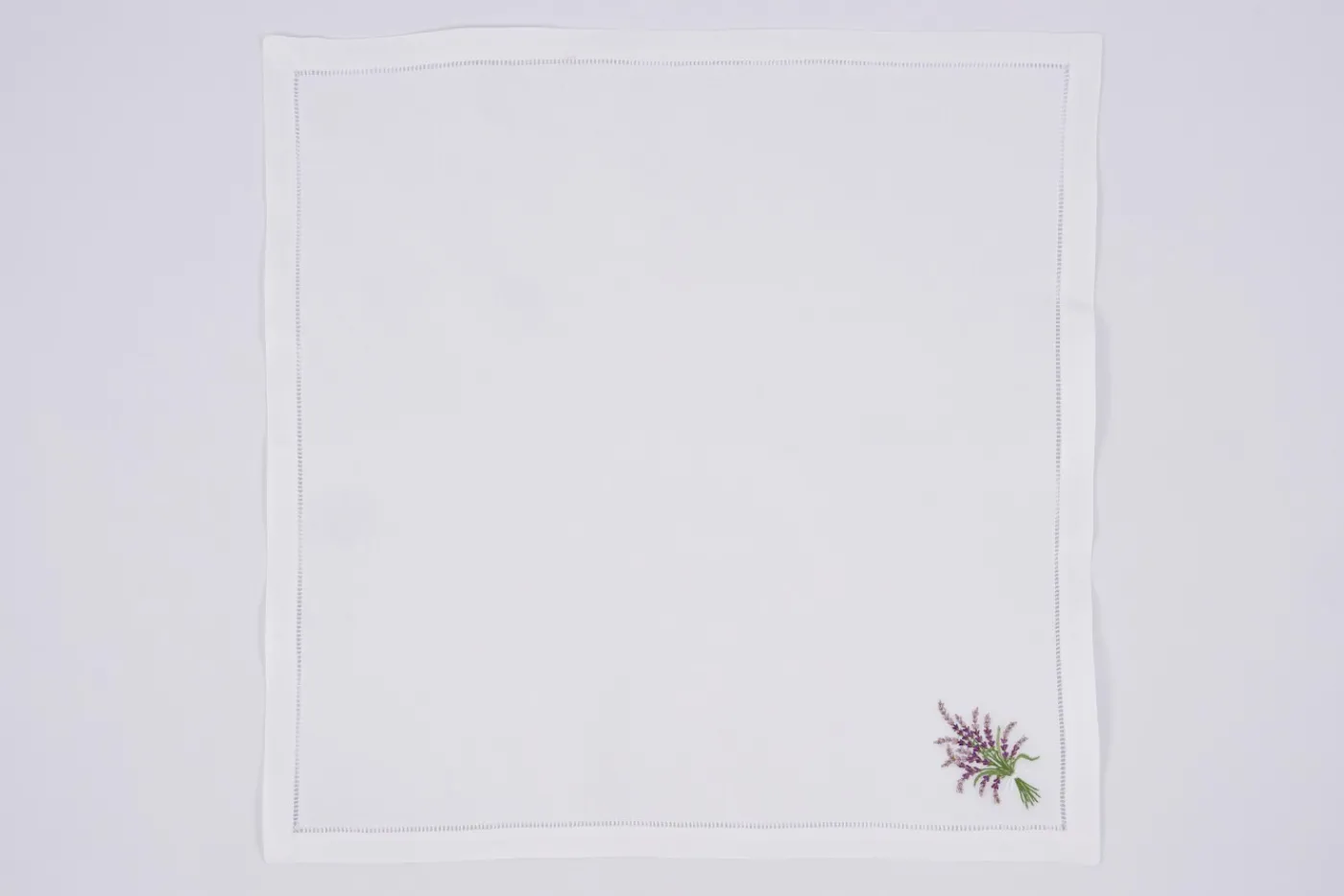 Serviettes|Textile<Flamant LAVENDER, serviette, broderie, set de 6 Mixte