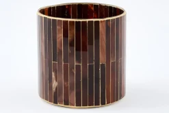 Porte Bougie, Chauffe-Plats Et Photophores|Porte Bougie, Chauffe-Plats Et Photophores<Flamant LESLEY, photophore, verre, L Rouge