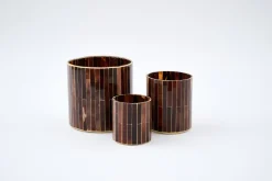 Porte Bougie, Chauffe-Plats Et Photophores|Porte Bougie, Chauffe-Plats Et Photophores<Flamant LESLEY, photophore, verre, L Rouge