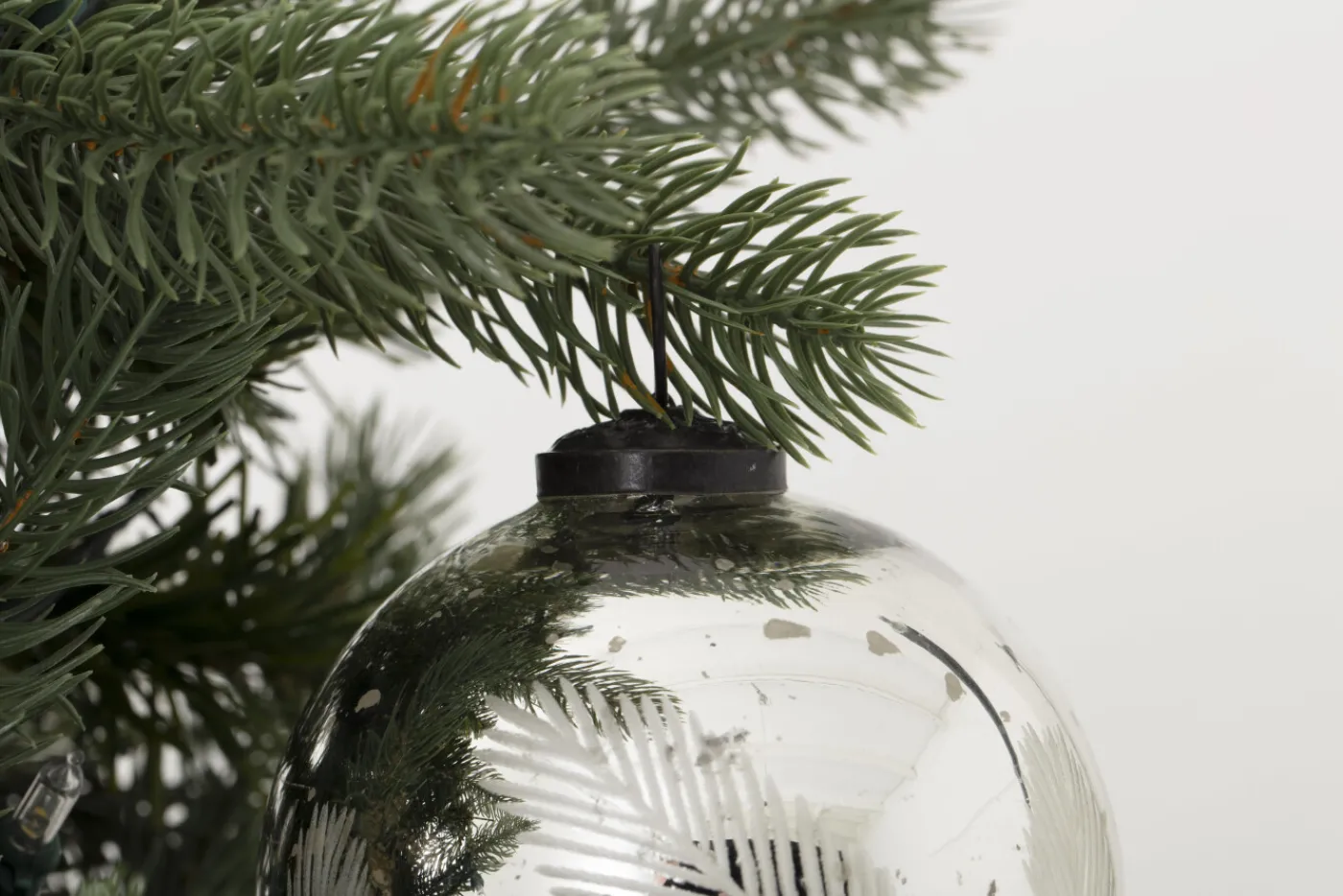 Boules De Noël|Boules De Noël<Flamant LEYTON, boule de Noël, L Argent