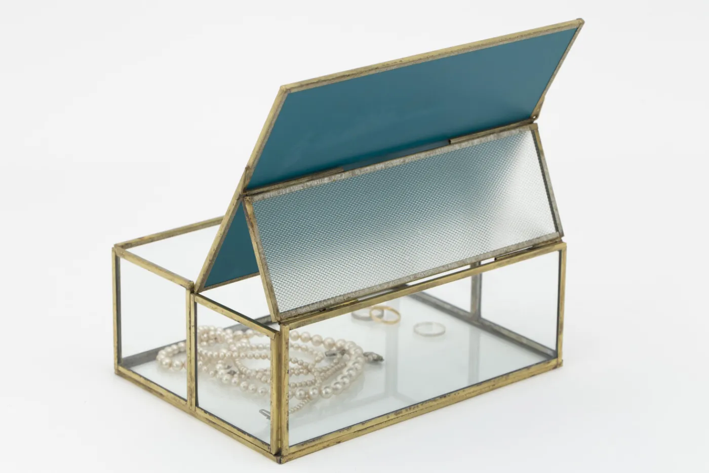 Paniers|Décoration<Flamant LIMOGES, boîte à bijoux, L Transparent
