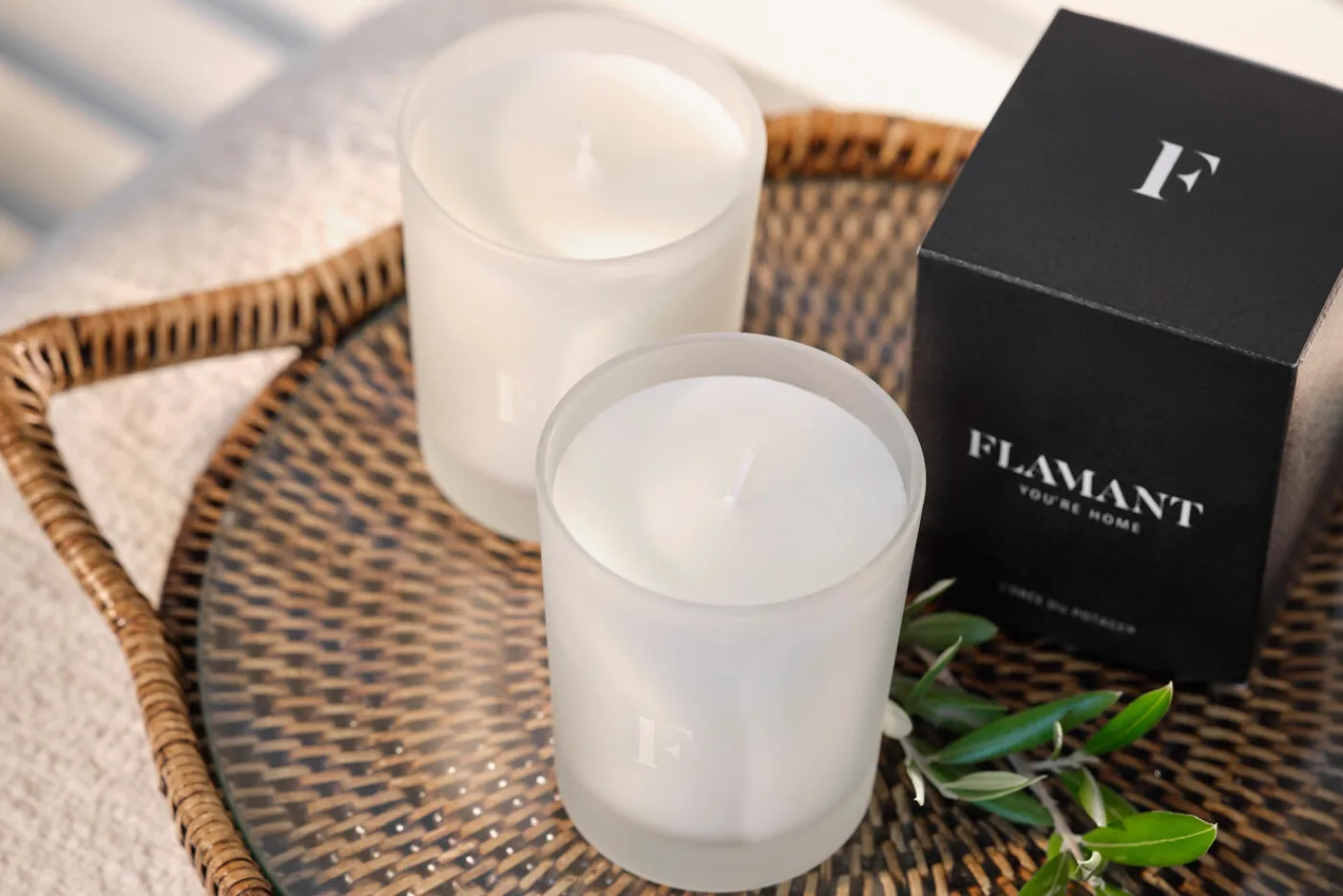 Bougies Parfumées & Parfums D’Ambiance|Bougies Parfumées Et Parfums D’Ambiance<Flamant LIN, bougie parfumée, l'heure du thé Blanc