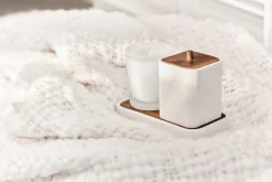 Bougies Parfumées & Parfums D’Ambiance|Bougies Parfumées Et Parfums D’Ambiance<Flamant LIN, bougie parfumée, l'orée du potager Blanc